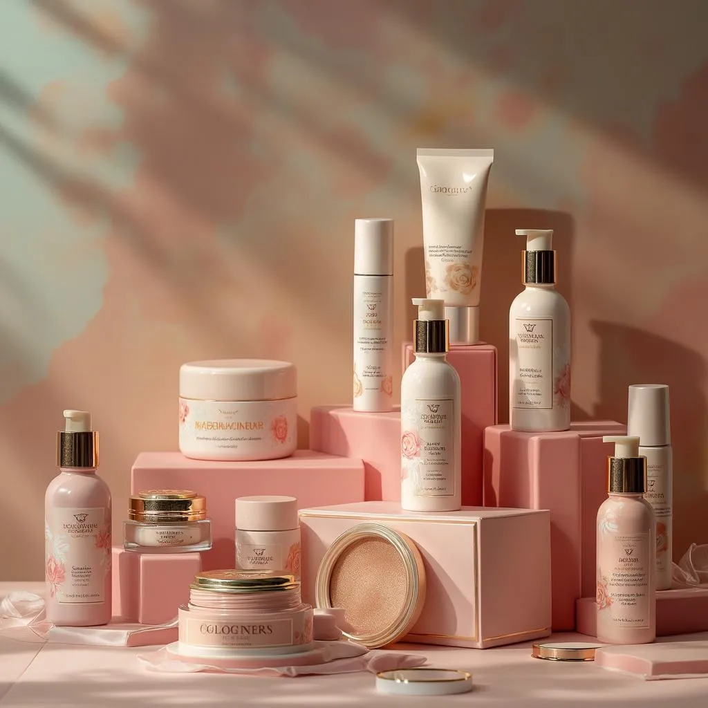 Productos profesionales utilizados